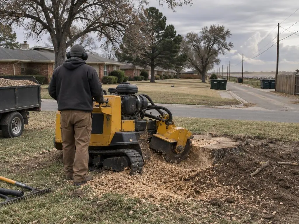 Stump Grinding in Lubbock, TX